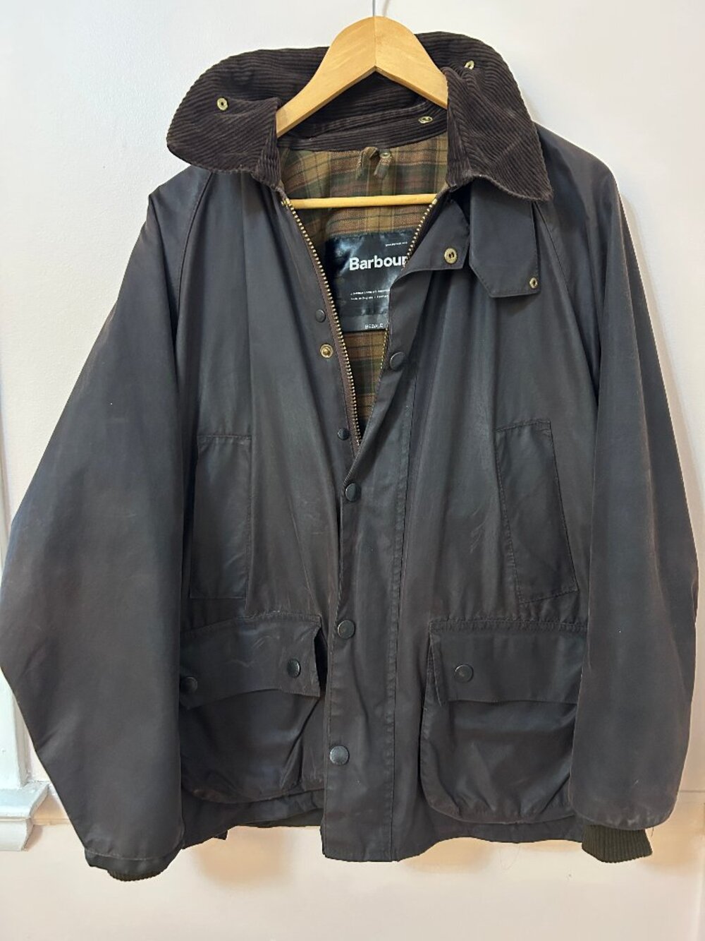 Barbour Bedale Wax Field Jacket with Hood & Liner